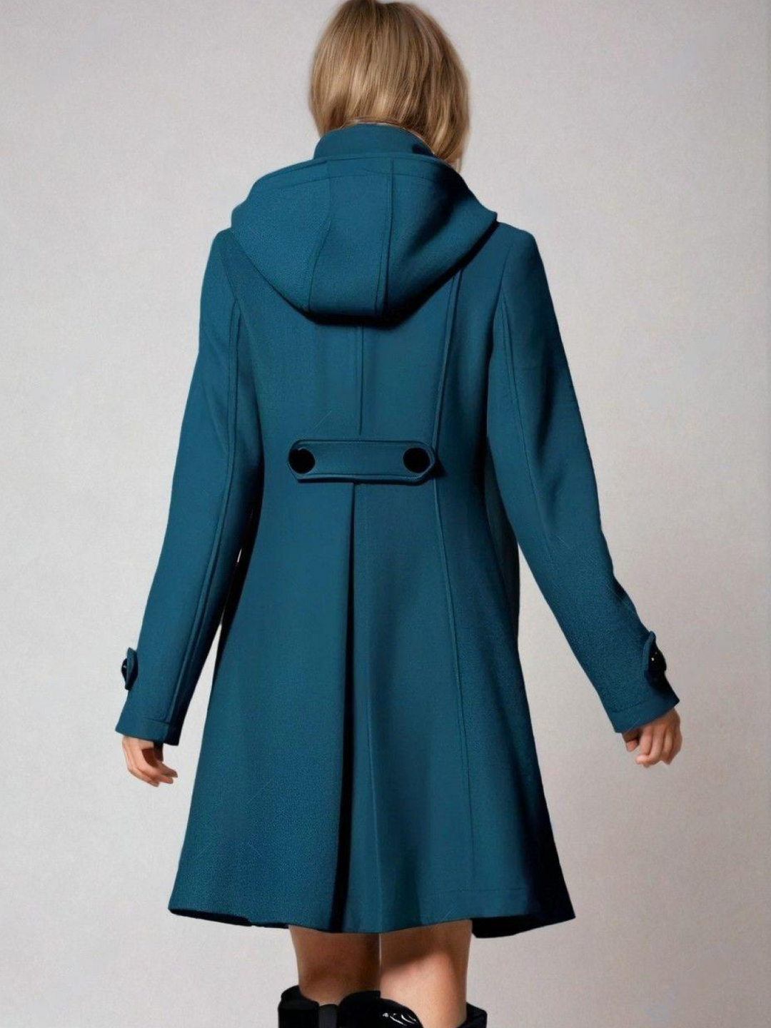 Jayni | Coat with side pockets