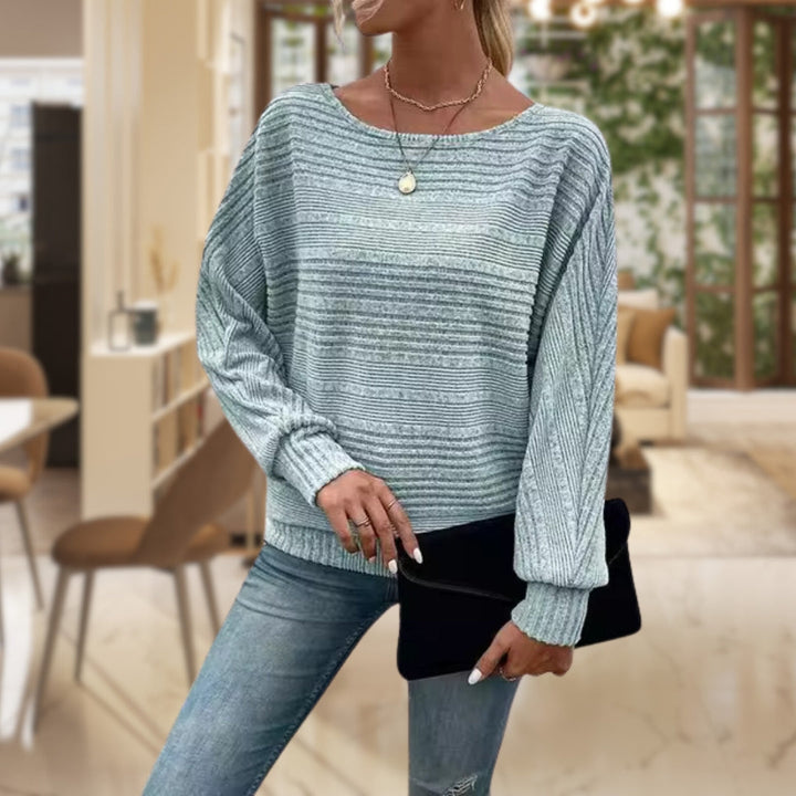 EVANGELINE - TEXTURED CASHMERE SWEATER FOR WOMEN