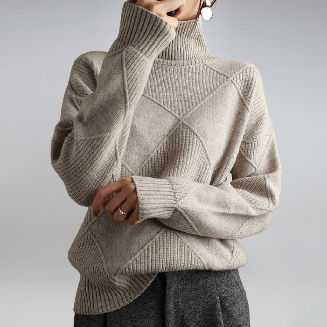 Kati | Comfortable turtleneck jumper