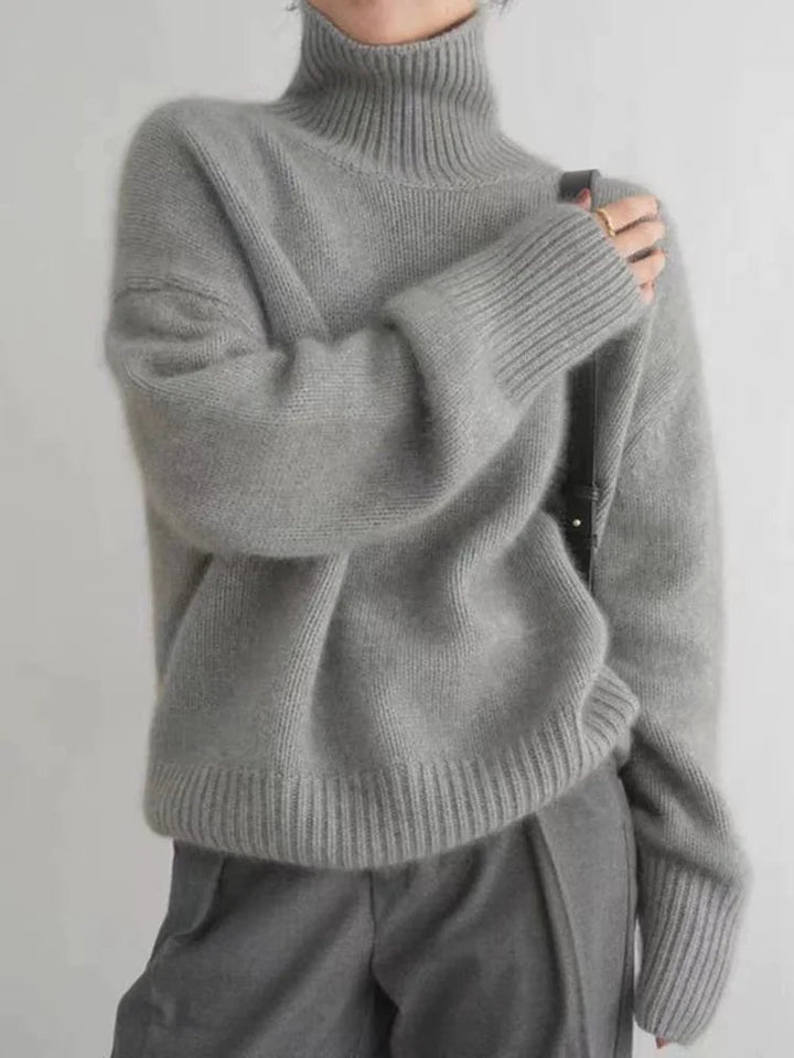 Nevada | Comfortable, knitted, soft turtleneck jumper