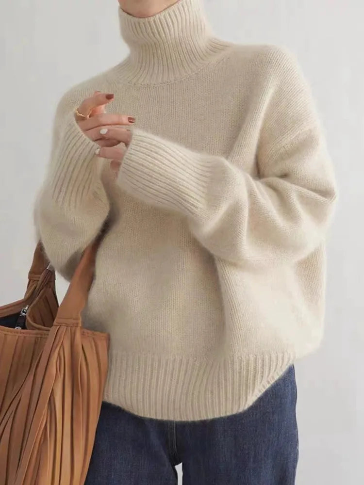 Nevada | Comfortable, knitted, soft turtleneck jumper