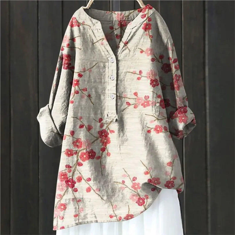 Isalie | Casual floral blouse