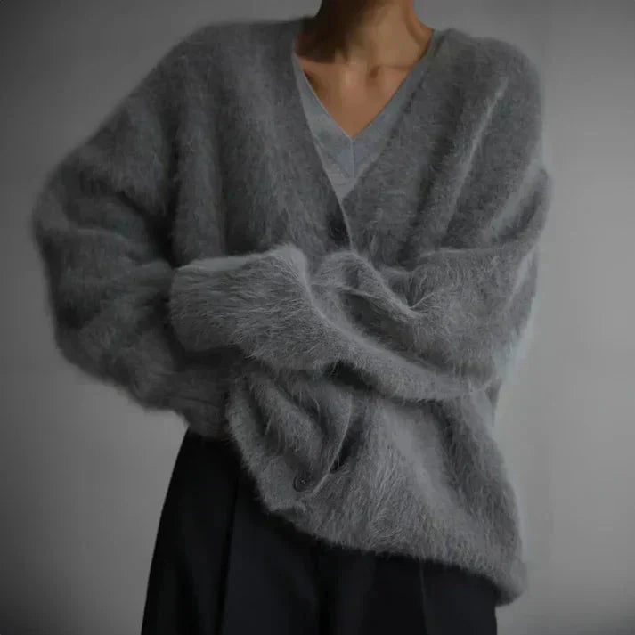 Happy | Oversized cashmere cardigan