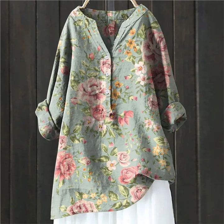 Isalie | Casual floral blouse