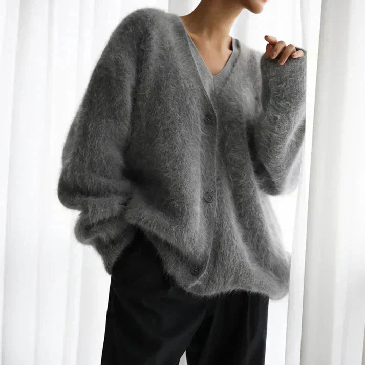 Happy | Oversized cashmere cardigan