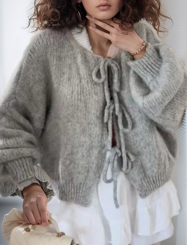 Neda | Elegant cardigan pullover