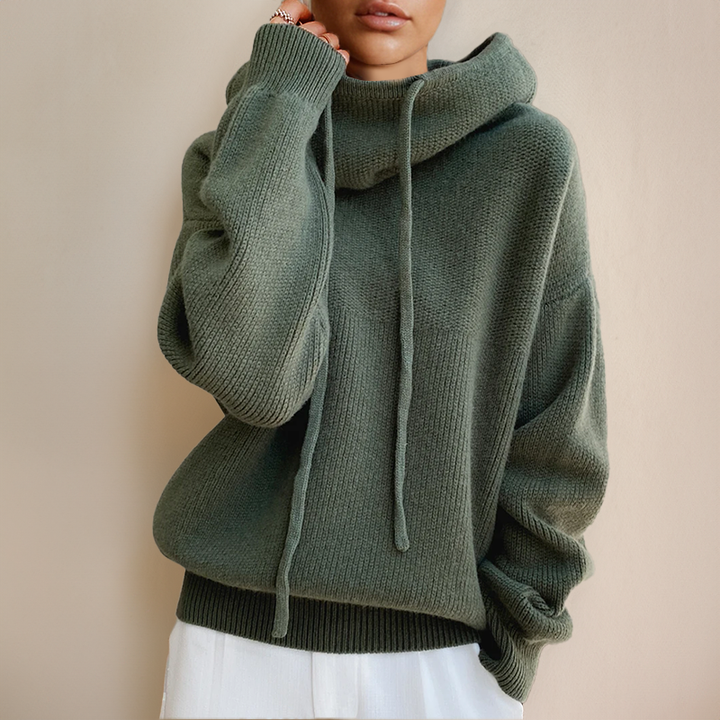 Gabby | Turtleneck jumper made from merino wool