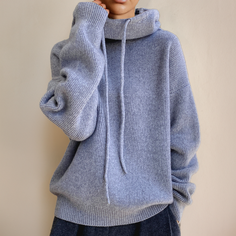 Gabby | Turtleneck jumper made from merino wool