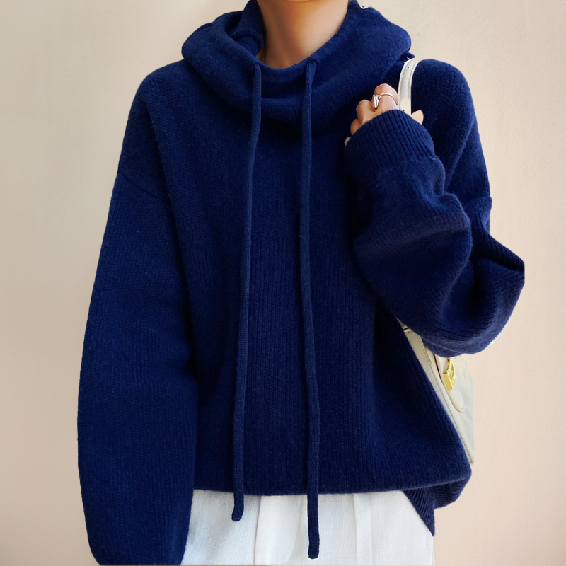 Gabby | Turtleneck jumper made from merino wool